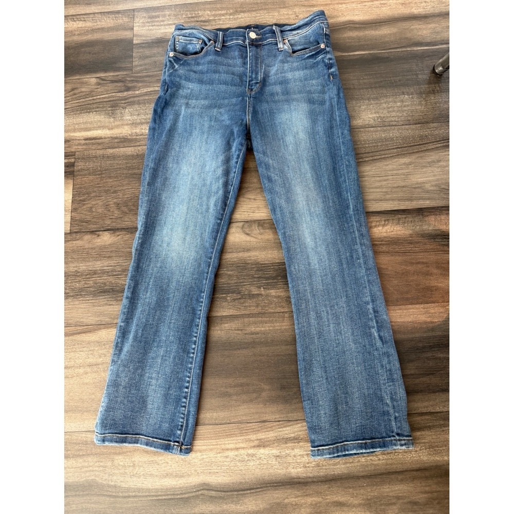Soho New York & Company Demi Bootcut Jeans Medium Wash Blue Size 10
